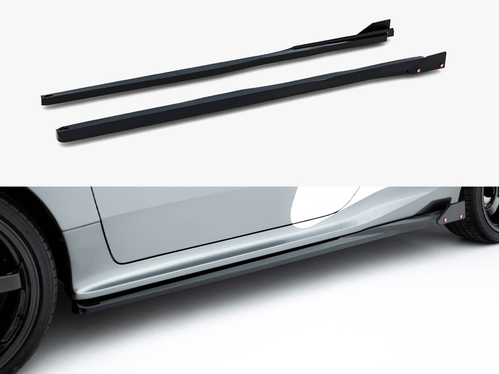 Maxton side skirt diffusers with flaps for toyota gr yaris mk4 facelift 1 Maxton side skirt diffusers with flaps for toyota gr yaris mk4 facelift