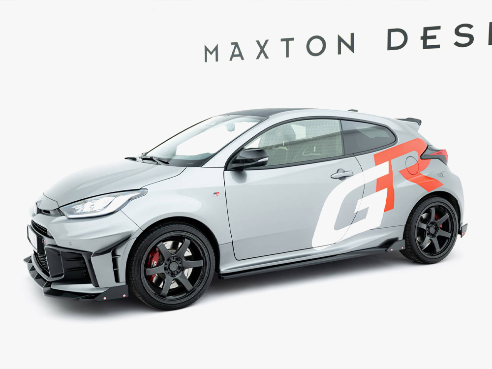 Maxton side skirt diffusers with flaps for toyota gr yaris mk4 facelift 2 Maxton side skirt diffusers with flaps for toyota gr yaris mk4 facelift - image 2