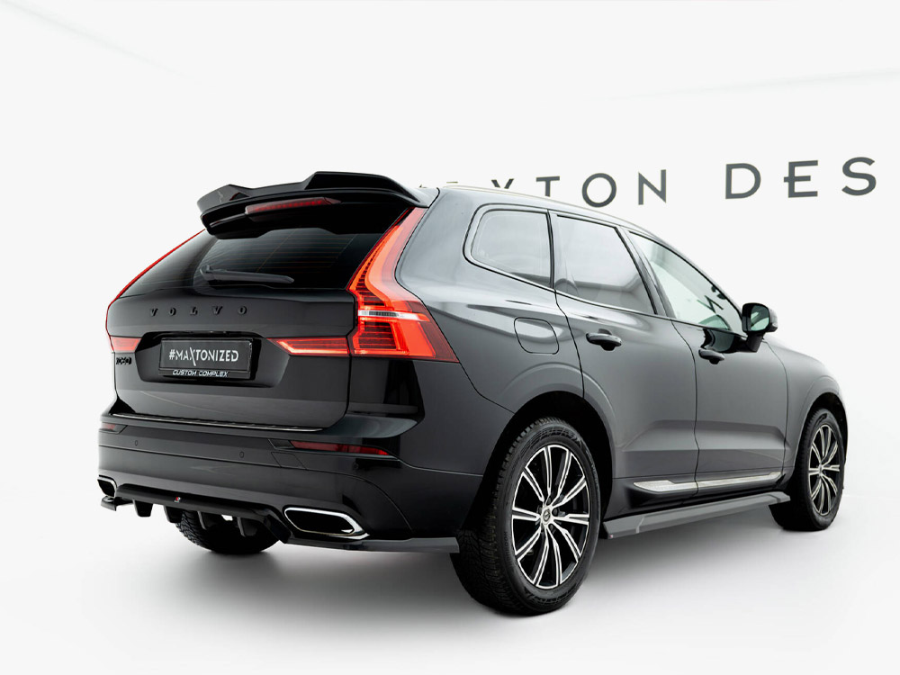 Maxton rear splitter (vertical bars) for volvo xc60 mk2 2 Maxton rear splitter (vertical bars) for volvo xc60 mk2 - image 2