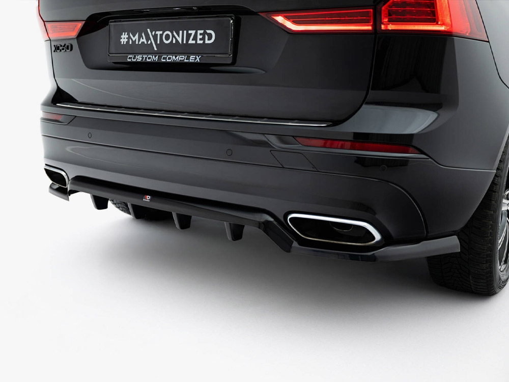 Maxton rear splitter (vertical bars) for volvo xc60 mk2 3 Maxton rear splitter (vertical bars) for volvo xc60 mk2 - image 3