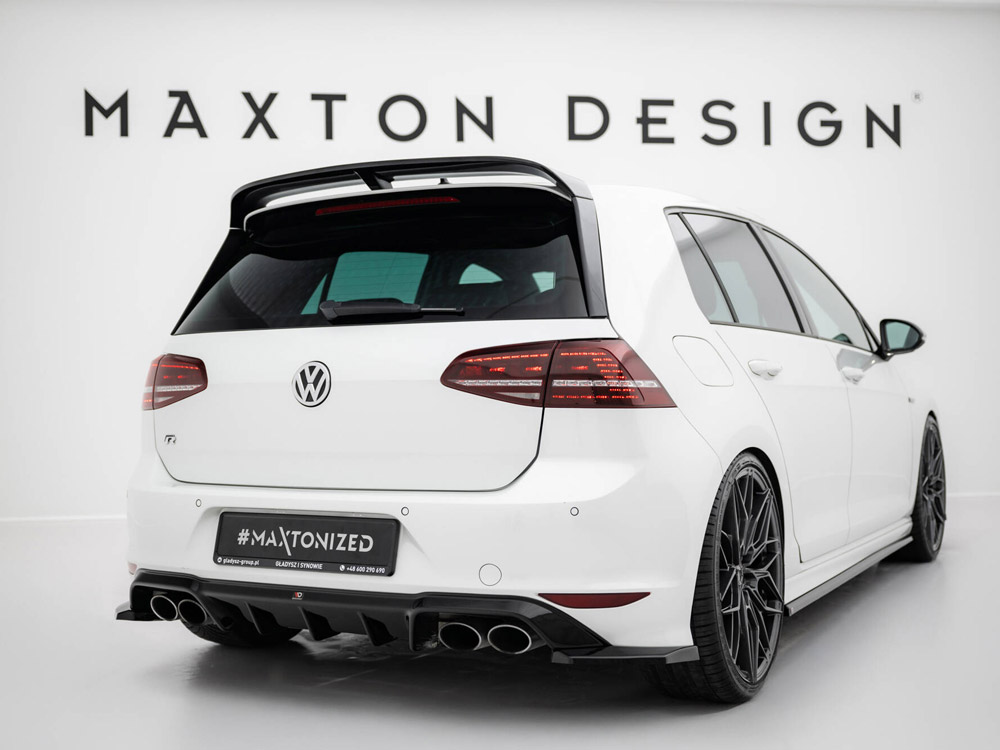 Maxton spoiler for volkswagen golf mk7 / mk7 facelift hatchback (r, gti, r-line) 2 Gti
