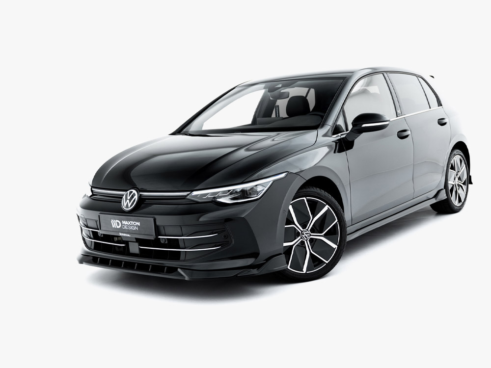 Maxton front splitter v1 for volkswagen golf mk8 facelift 2 Maxton front splitter v1 for volkswagen golf mk8 facelift - image 2