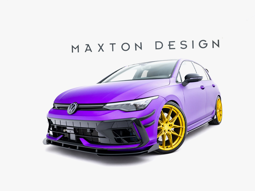 Maxton front flaps for volkswagen golf r mk8 facelift 2 Maxton front flaps for volkswagen golf r mk8 facelift - image 2
