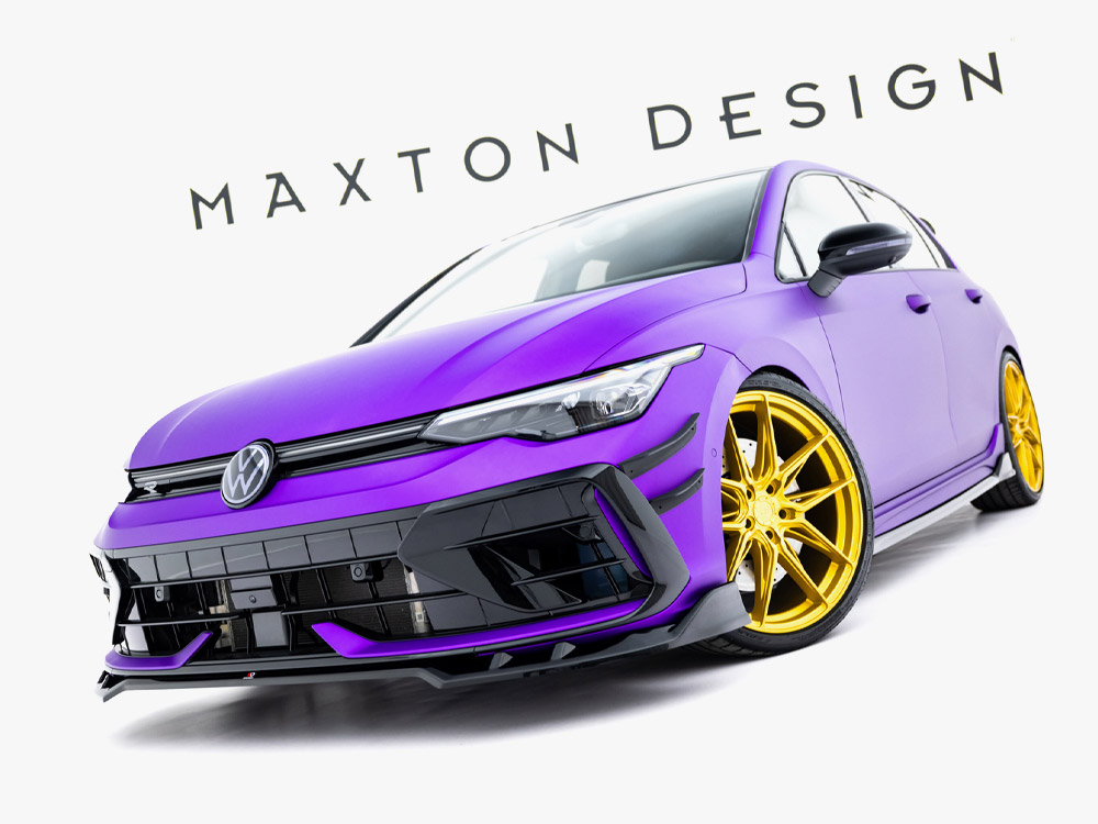 Maxton front splitter v1 for volkswagen golf r mk8 facelift 3 Maxton front splitter v1 for volkswagen golf r mk8 facelift - image 3