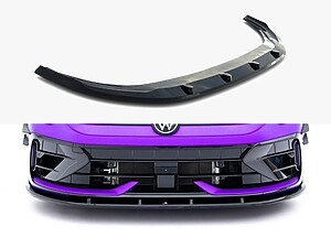 Maxton V2 Front Splitter for Volkswagen Golf R Mk8 (Facelift)