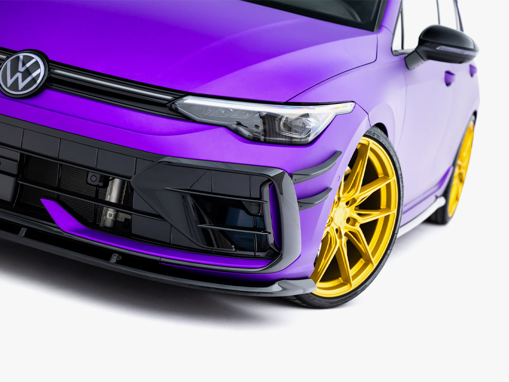 Maxton v2 front splitter for volkswagen golf r mk8 (facelift) 5 Maxton v2 front splitter for volkswagen golf r mk8 (facelift) - image 5