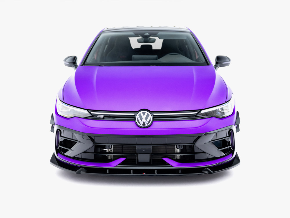 Maxton front splitter v3 volkswagen golf r mk8 facelift 4 Maxton front splitter v3 volkswagen golf r mk8 facelift - image 4