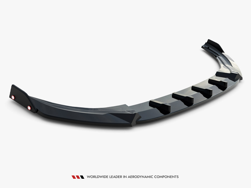 Maxton front splitter v3 with flaps for volkswagen golf r mk8 facelift 6 Maxton front splitter v3 with flaps for volkswagen golf r mk8 facelift - image 6