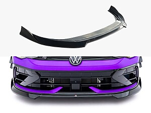 Maxton Front Splitter V4 for Volkswagen Golf R Mk8 Facelift