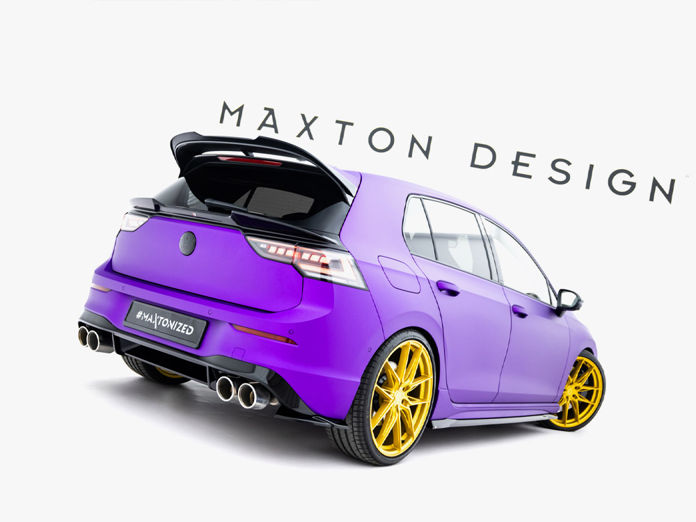 Maxton rear side splitters v8 for volkswagen golf r mk8 and mk8 facelift 2 Maxton rear side splitters v8 for volkswagen golf r mk8 and mk8 facelift - image 2