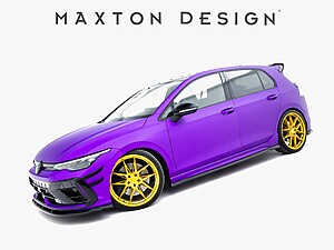 Maxton Full Body Kit Set 2 for Volkswagen Golf R Mk8 Facelift