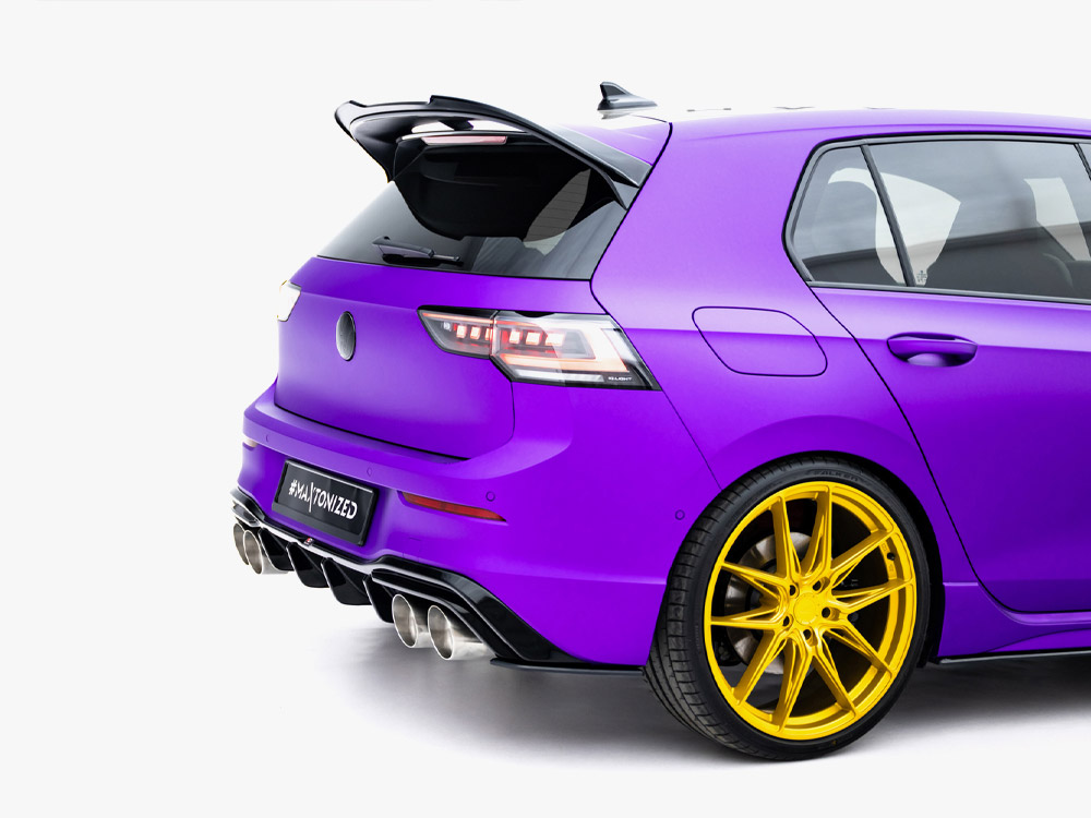 Maxton street pro rear side splitters v2 for volkswagen golf r mk8 / mk8 facelift 4 Maxton street pro rear side splitters v2 for volkswagen golf r mk8 / mk8 facelift - image 4