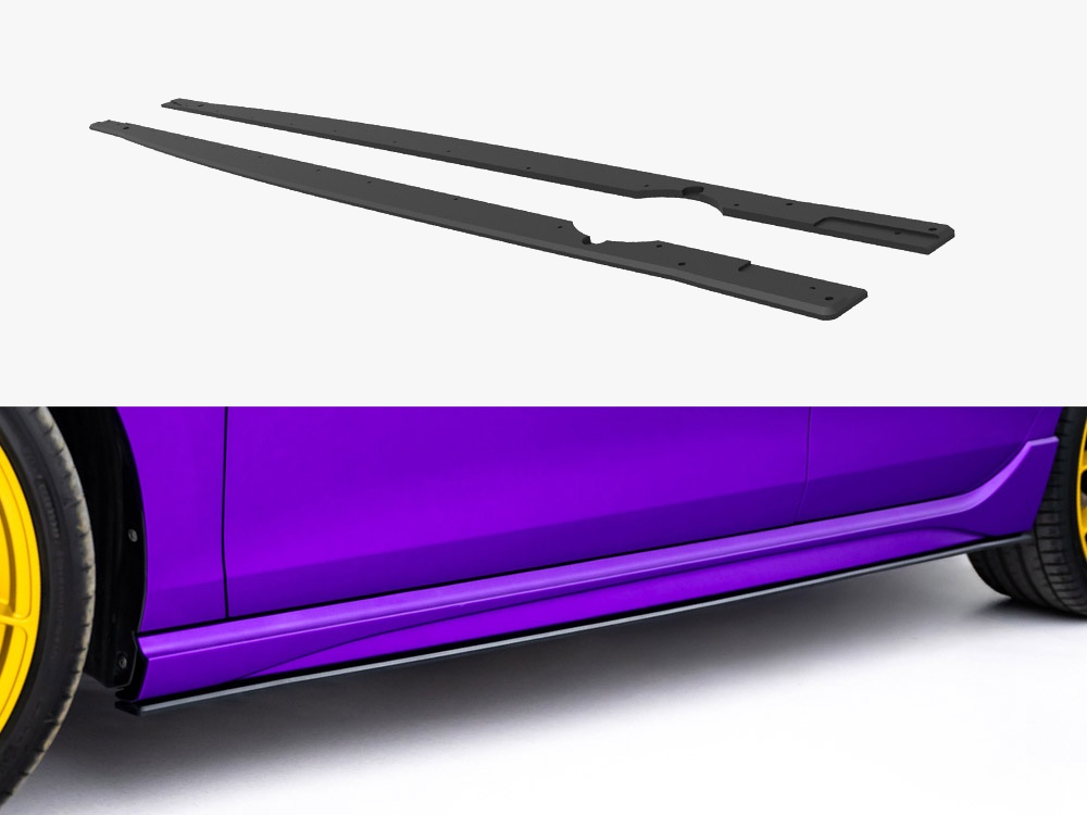 Maxton street pro side skirt diffusers volkswagen golf r mk8 facelift 1 Maxton street pro side skirt diffusers volkswagen golf r mk8 facelift