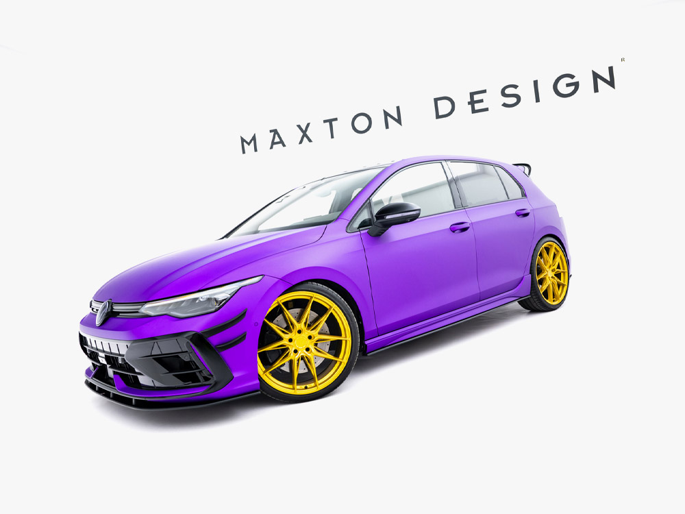 Maxton street pro side skirt diffusers volkswagen golf r mk8 facelift 2 Maxton street pro side skirt diffusers volkswagen golf r mk8 facelift - image 2