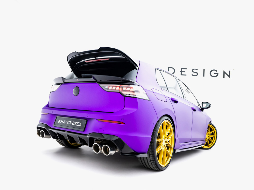 Maxton rear valance v1 for volkswagen golf r mk8 facelift 2 Maxton rear valance v1 for volkswagen golf r mk8 facelift - image 2