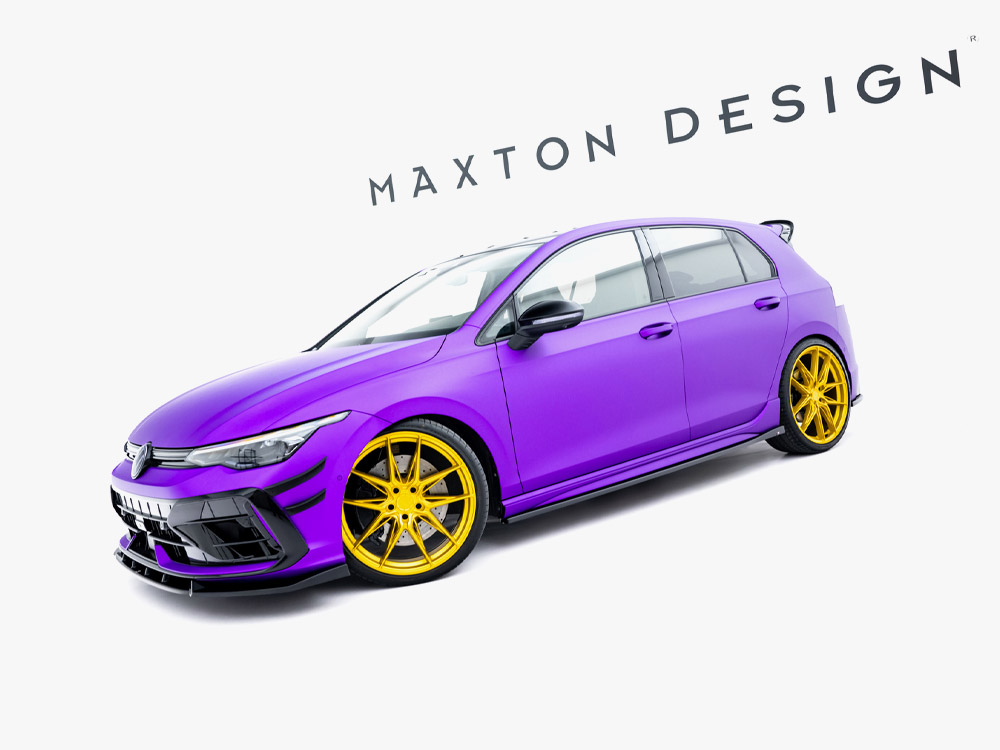Maxton side skirt diffusers v2 for volkswagen golf r mk8 facelift 2 Maxton side skirt diffusers v2 for volkswagen golf r mk8 facelift - image 2