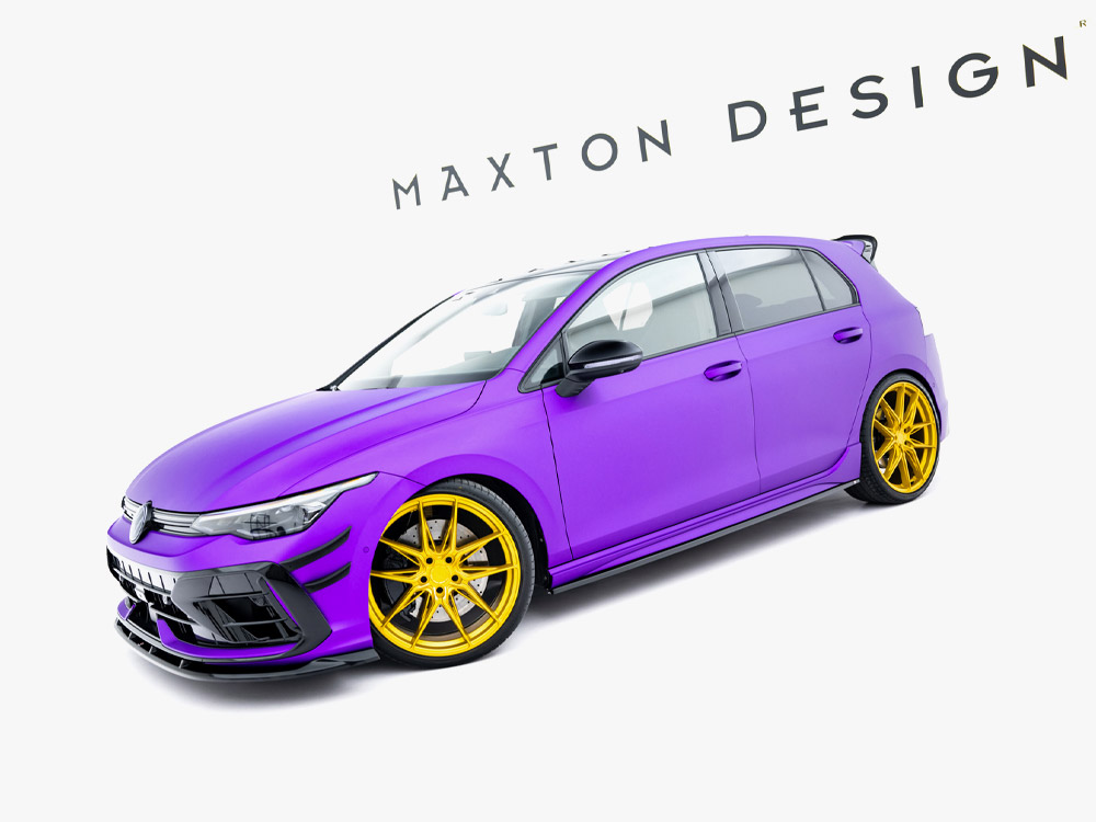 Maxton side skirt diffusers v3 - volkswagen golf r mk8 facelift 2 Maxton side skirt diffusers v3 - volkswagen golf r mk8 facelift - image 2