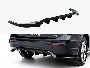 Maxton Rear Splitter (Vertical Bars) for Volkswagen Tiguan Mk3