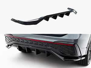 Maxton Rear Splitter (Vertical Bars) for Volkswagen Tiguan R-Line Mk3