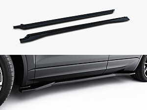 Maxton Side Skirt Diffusers for Volkswagen Touareg R-Line (Mk3 Facelift)