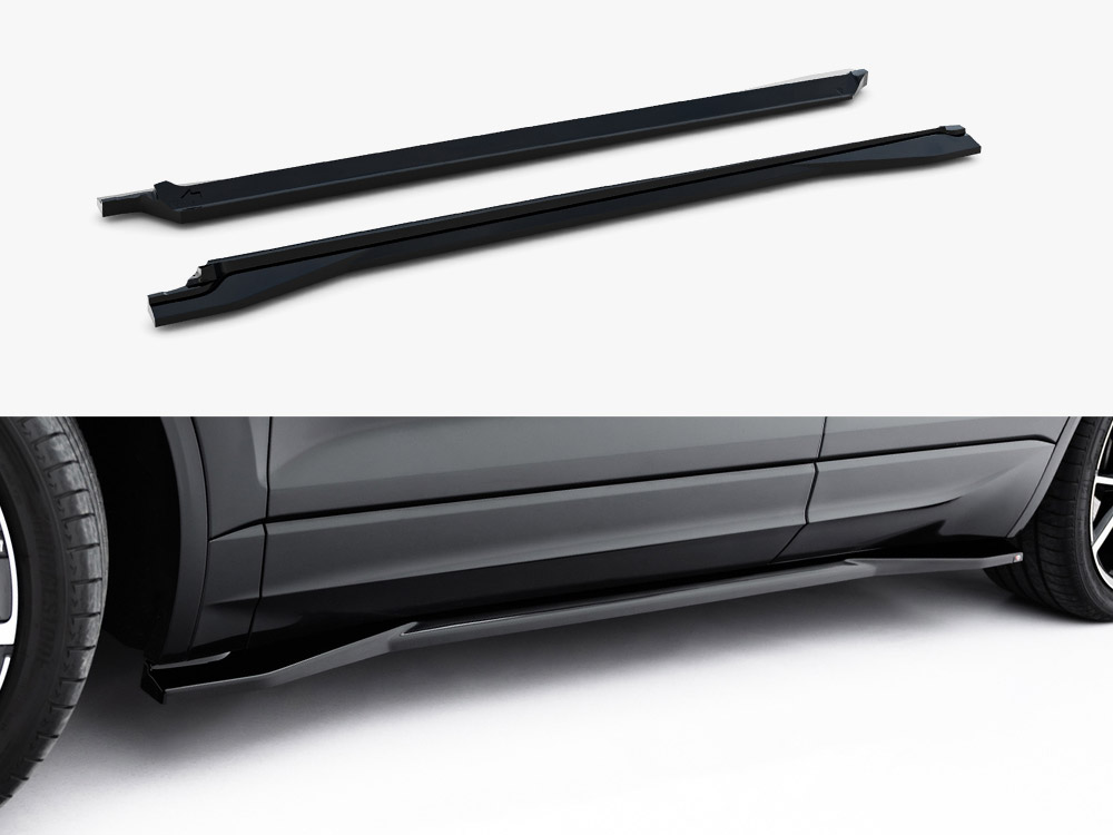 Maxton side skirt diffusers for volkswagen touareg r-line (mk3 facelift) 1 Maxton side skirt diffusers for volkswagen touareg r-line (mk3 facelift)