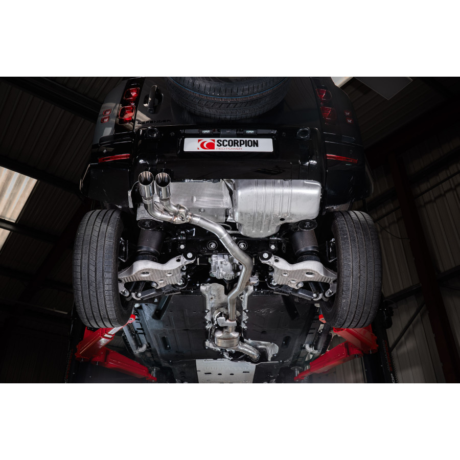 Scorpion land rover defender (90/110/130) 3. 0 diesel rear silencer delete 7 Scorpion land rover defender (90/110/130) 3. 0 diesel rear silencer delete - image 7