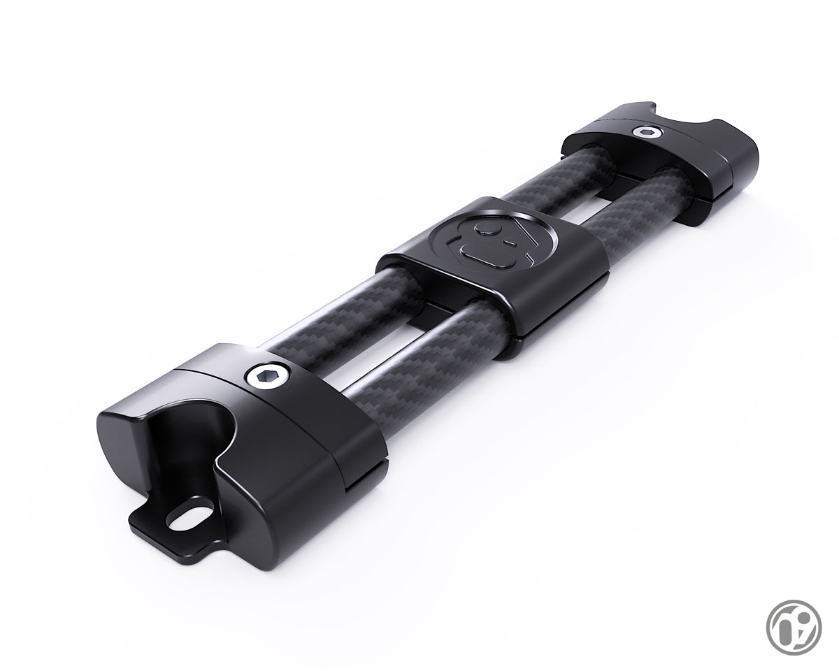 Zeronine design carbon fibre battery clamp - ford fiesta st mk7/mk8/mk8. 5/puma st 1 Fen070aa