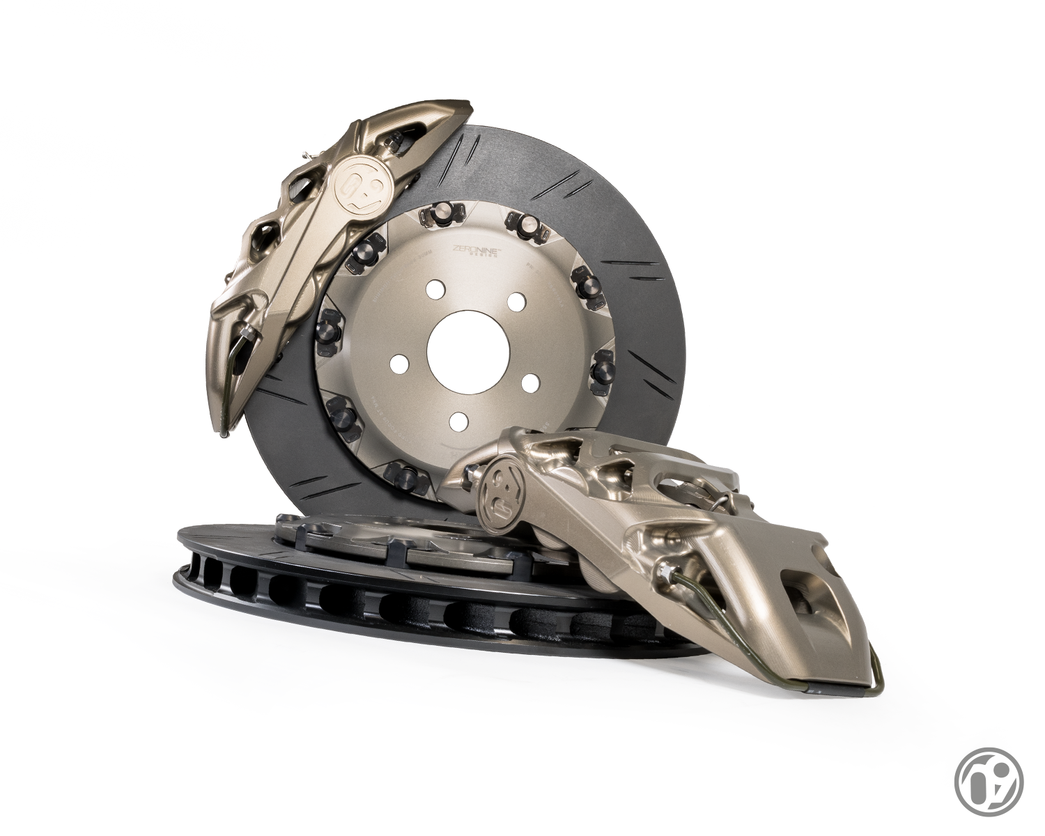 Zeronine design 909 front brake kit 6-pot 355x32mm - ford focus st mk4/mk4. 5 1 909-fbr019aa