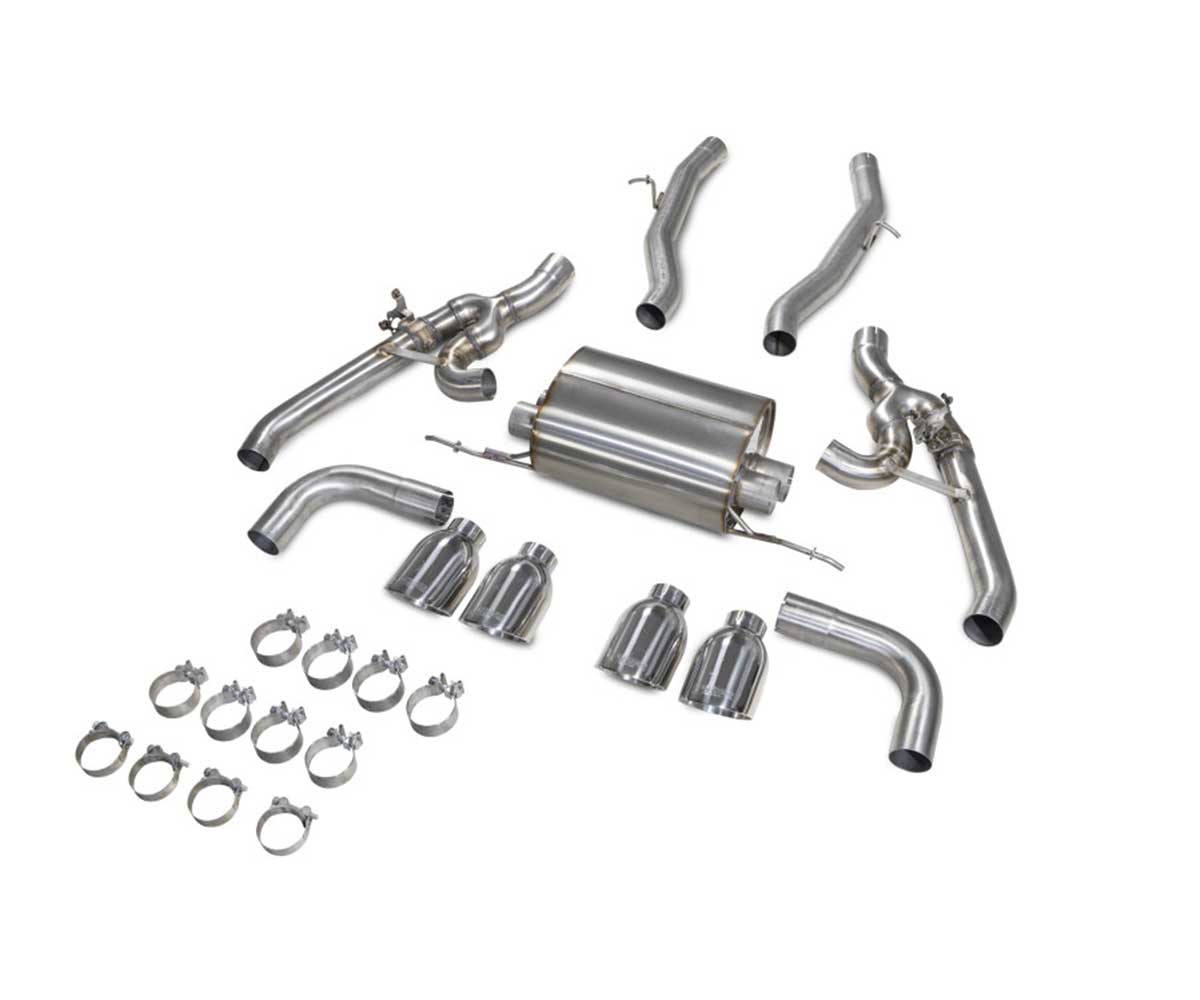 Scorpion bmw x4m pre-lci (f97) half system 2 Scorpion bmw x4m pre-lci (f97) half system - image 2