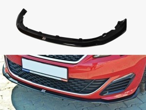 CLEARANCE Maxton Design Front Splitter V.1 Peugeot 308 Mk II GTI - Textured