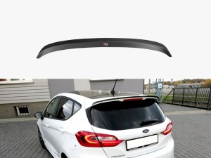 CLEARANCE Maxton Design Spoiler Extension for Ford Fiesta Mk8 Standard (2017-) - Textured