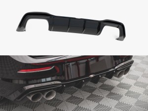 CLEARANCE Maxton Design Rear Valance V.2 Volkswagen Golf R Mk8 (2020-) - Textured