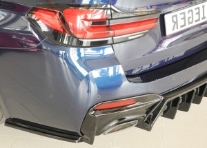 Rieger BMW 5 Series LCI (G30/G31) M-Sport Rear Skirts