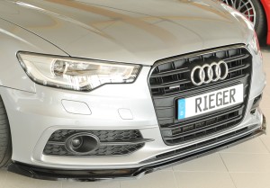 Rieger Audi S6/A6 S-Line (C7) Pre-Facelift (10-14) Front Splitter