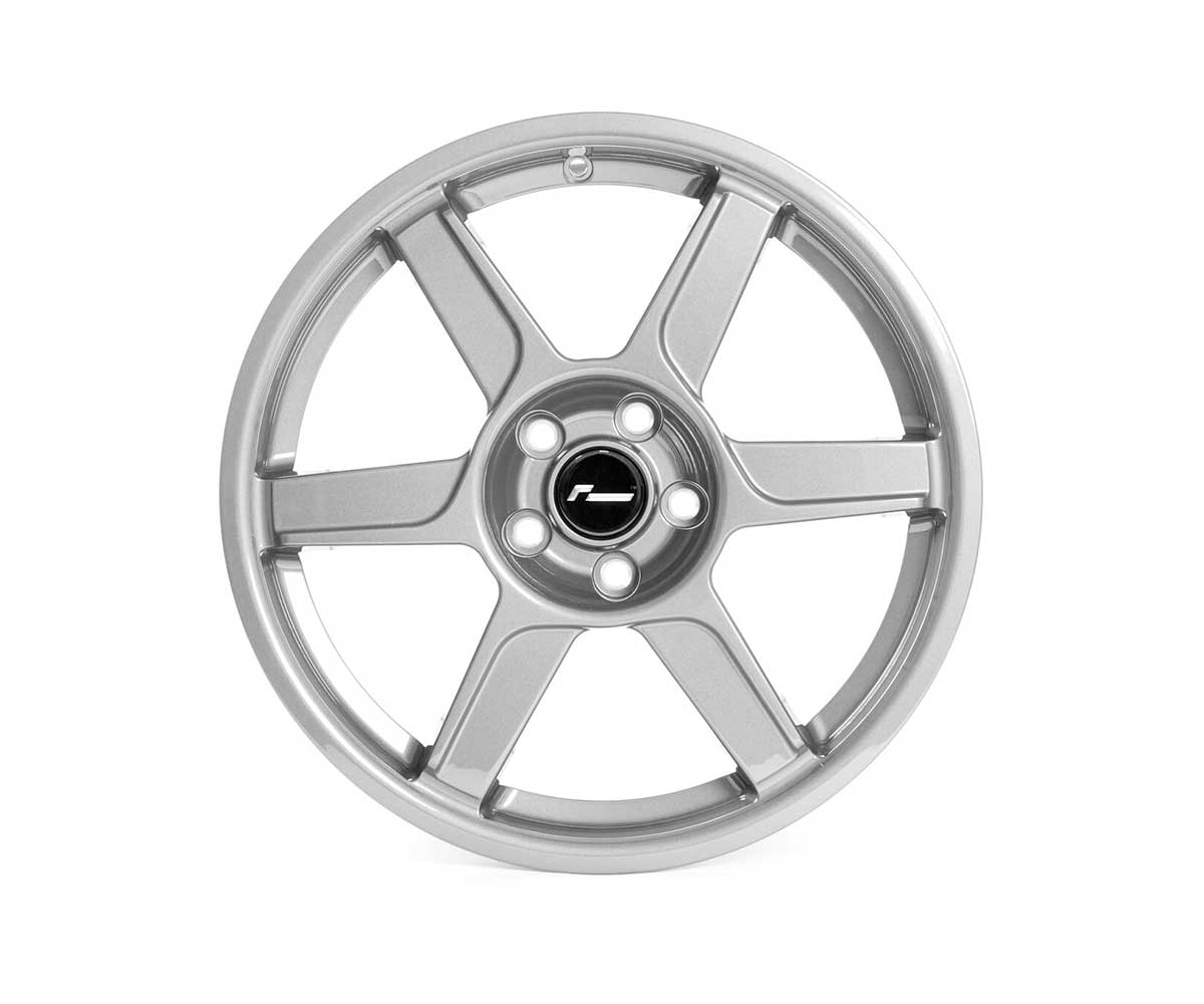 Racingline vwr r-06 18x8. 5 (et44) flow formed gloss silver wheel 3 Racingline vwr r-06 18x8. 5 (et44) flow formed gloss silver wheel - image 3