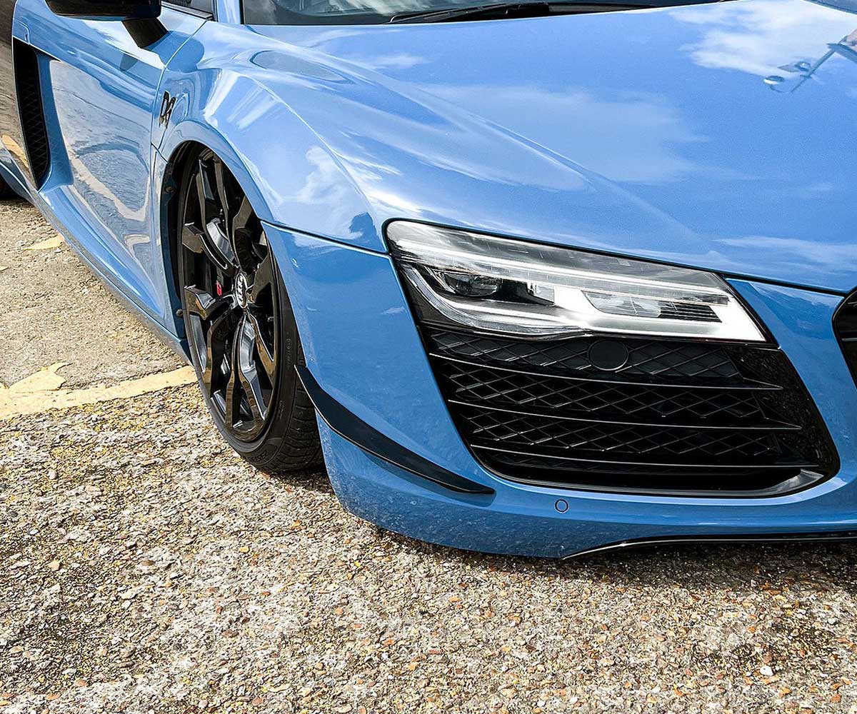 Trc audi r8 gen 1 front canards 1 Trc audi r8 gen 1 front canards