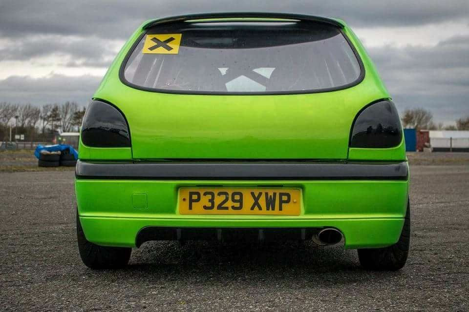 Trc ford fiesta mk5 zetec s rear diffuser 3 Trc ford fiesta mk5 zetec s rear diffuser - image 3