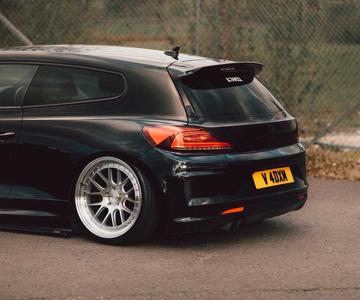 Trc volkswagen scirocco mk3 r/r-line facelift spoiler lip 4 Trc volkswagen scirocco mk3 r/r-line facelift spoiler lip - image 4