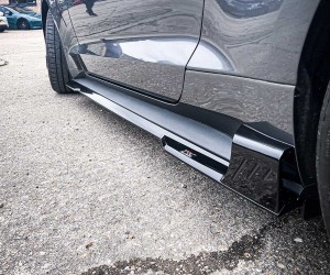 TRC Ford Mustang 5.0L GT Facelift Side Skirt Splitters