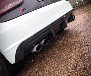 TRC Audi S1 8X Rear Finned Diffuser