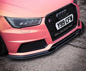 TRC Audi S1 8X V2 Front Splitter