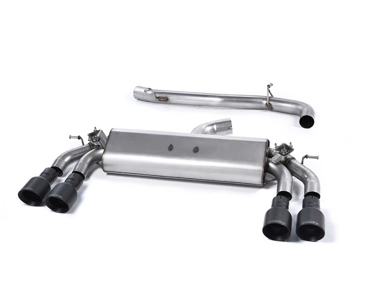 Milltek sport audi s3 8v sportback non-resonated cat/gpf-back exhaust system 4 Milltek sport audi s3 8v sportback non-resonated cat/gpf-back exhaust system - image 4