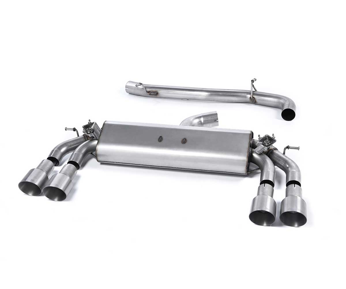 Milltek sport audi s3 8v sportback non-resonated cat/gpf-back exhaust system 3 Milltek sport audi s3 8v sportback non-resonated cat/gpf-back exhaust system - image 3