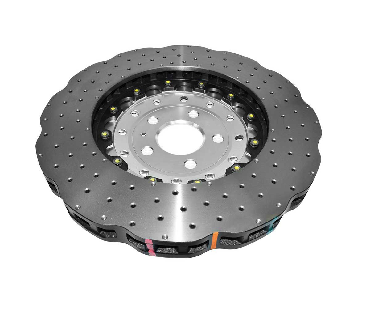 Dba cross drilled 5000 series front brake discs (pair) audi rs6 (c7)/rs7 (4g) (390x36mm) - 53002wslvxd 2 Dba cross drilled 5000 series front brake discs (pair) audi rs6 (c7)/rs7 (4g) (390x36mm) - 53002wslvxd - image 2