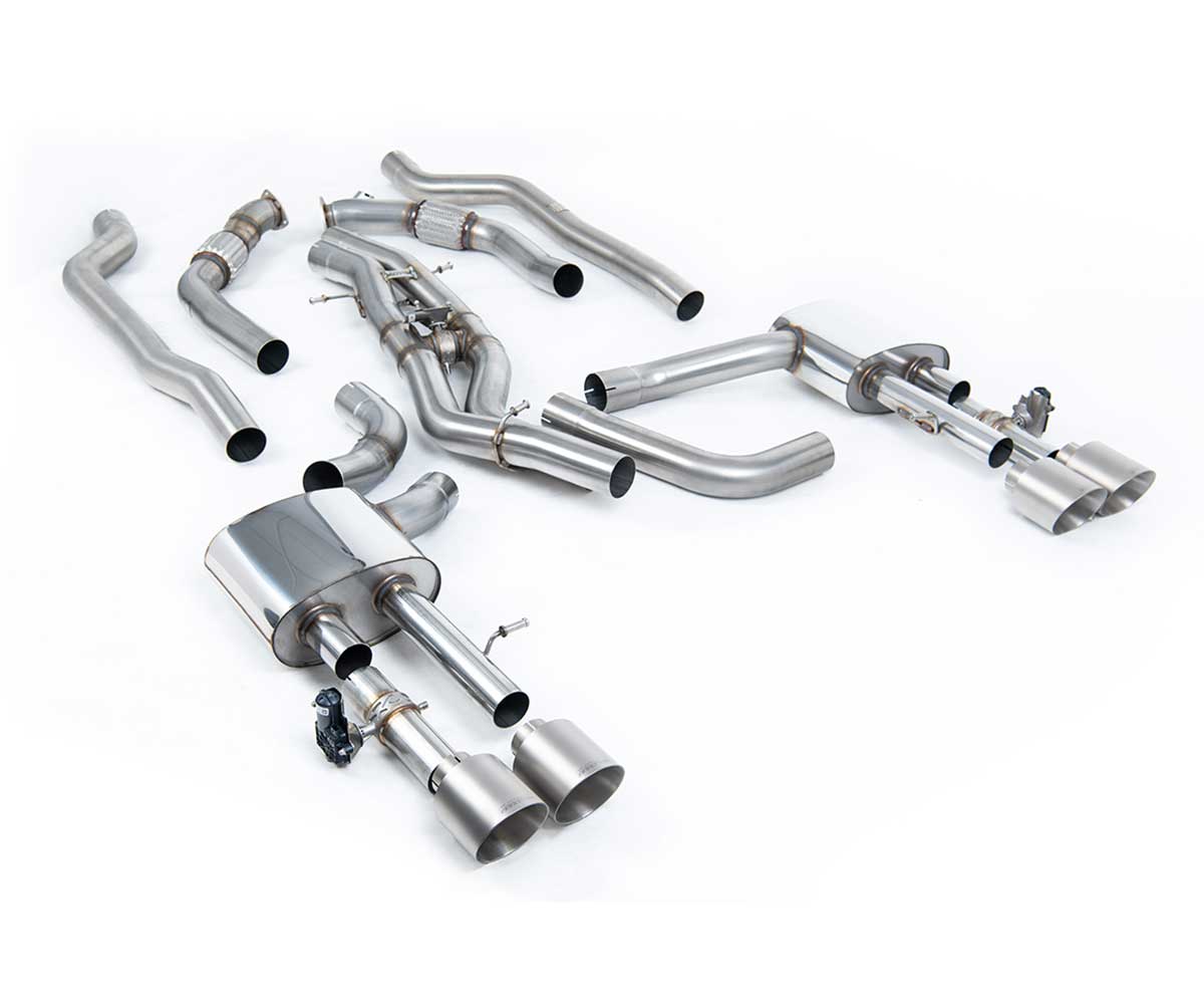 Milltek sport audi s8 (d5) gpf-back exhaust system 1 Milltek sport audi s8 (d5) gpf-back exhaust system
