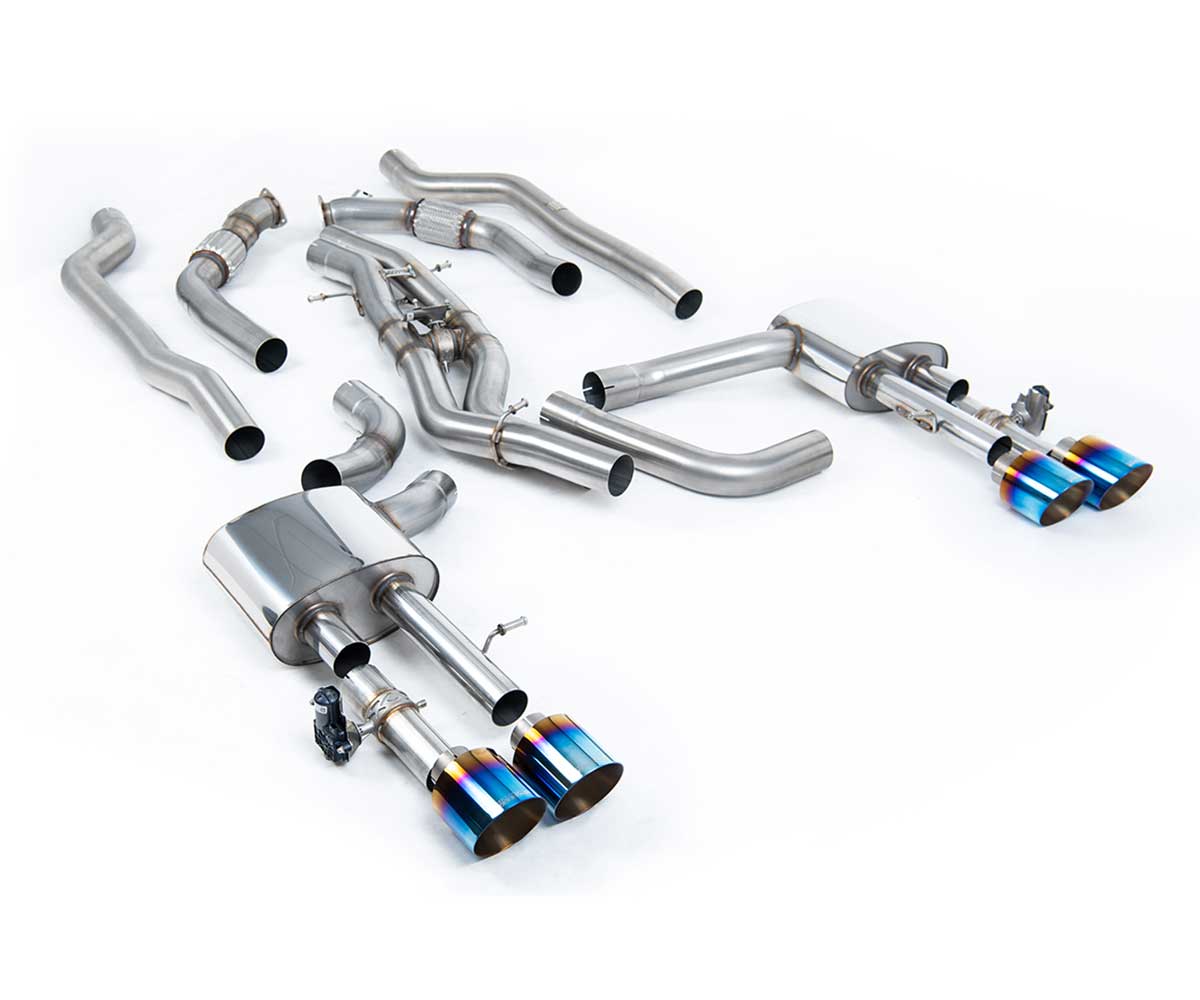 Milltek sport audi s8 (d5) gpf-back exhaust system 3 Milltek sport audi s8 (d5) gpf-back exhaust system - image 3